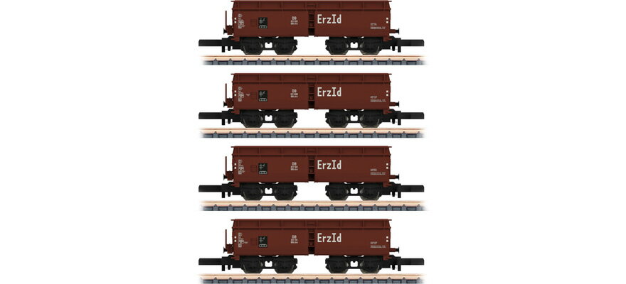 Zゲージ 鉄道模型 Marklin/メルクリン DB self-unloading wagons Era III DC