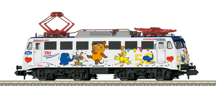 Rakuten - Nゲージ 鉄道模型 車両 Minitrix ミnitrix TRI BR 110 Elephant Express Era VI DC mfx