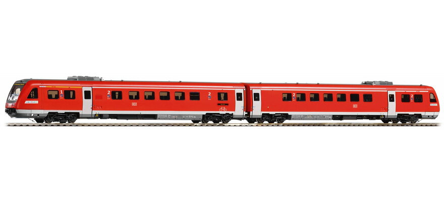 HOゲージ 鉄道模型 Piko B-grade DB AG VT 612 Regioswinger ディーゼルカー Era VI サウンド付 AC mfx