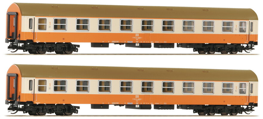 TTゲージ 鉄道模型 Roco 1等客車 DR Era IV DC 1st class passenger coach of the DR, Era IV