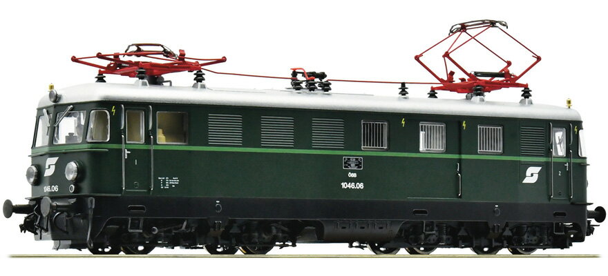HOゲージ 鉄道模型 Roco Oebb 電気機関車 series 1046 Era IV Sound Motorola/Maerklin-Format AC