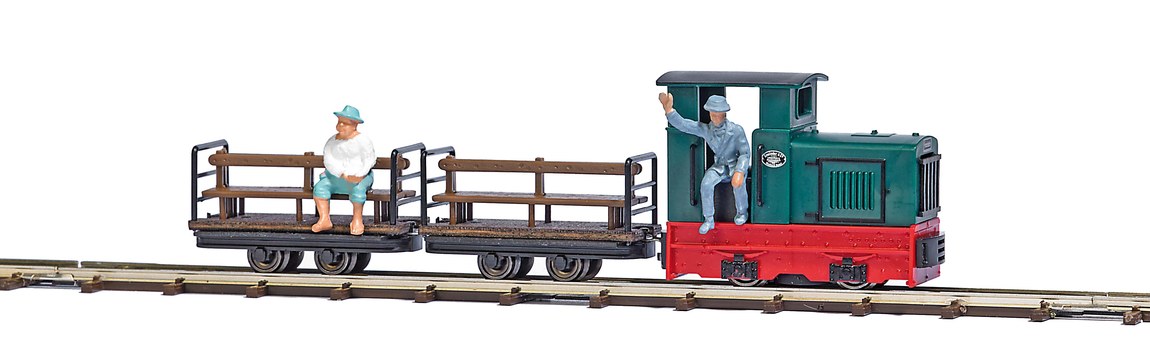 H0f 鉄道模型 スターターセット Busch ブッシュ 旅客輸送 DC