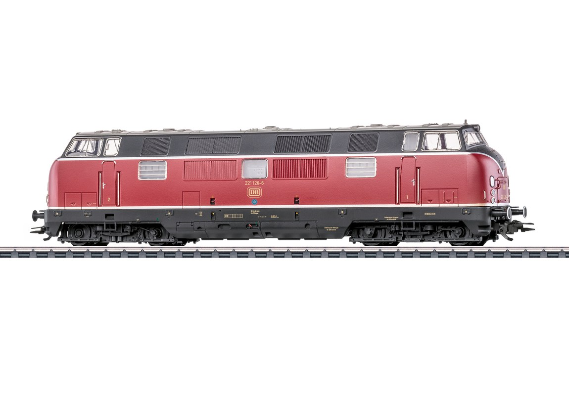 HOゲージ 鉄道模型 ディーゼル機関車 Maerklin メルクリン DB BR221 Era IV AC DCCサウンド