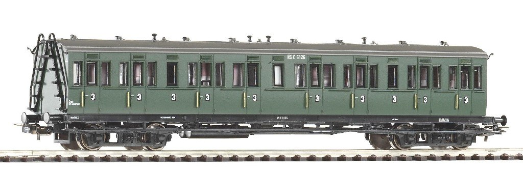 HOゲージ 鉄道模型 コンパートメント客車 Piko ピコ NS C6126 Era III DC