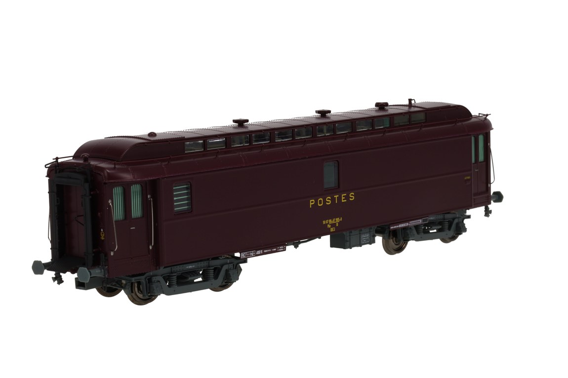 HOゲージ 鉄道模型 客車 REE Modeles REEモデルズ SNCF 郵便車 OCEM 16m PAZ Era I...