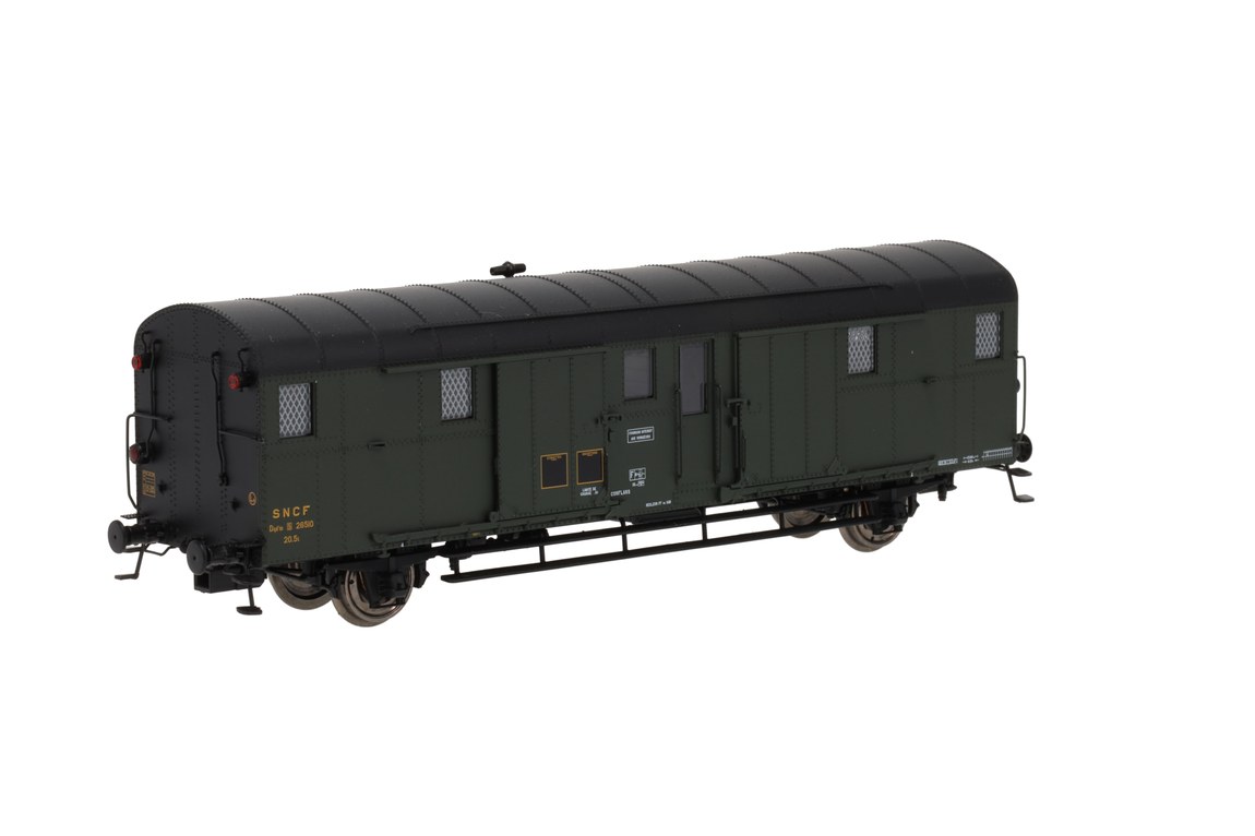 HOゲージ 鉄道模型 客車 REE Modeles REEモデルズ SNCF 荷物車 OCEM32 Era III DC ...