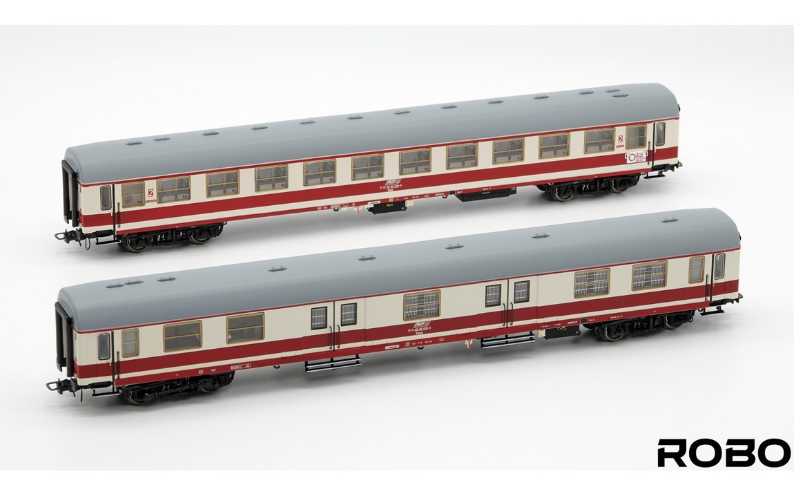 HOゲージ 鉄道模型 客車 Robo ロボ PKP 客車セット 2両 Ex Odra Era IV DC 2pcs se...