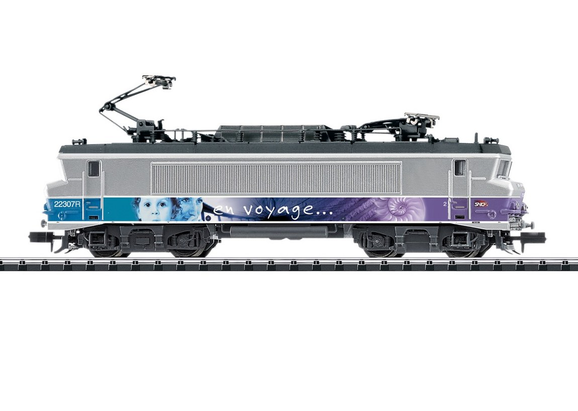 Nゲージ 鉄道模型 電気機関車 トリックス Trix SNCF BB22200 Era V DC en voyage