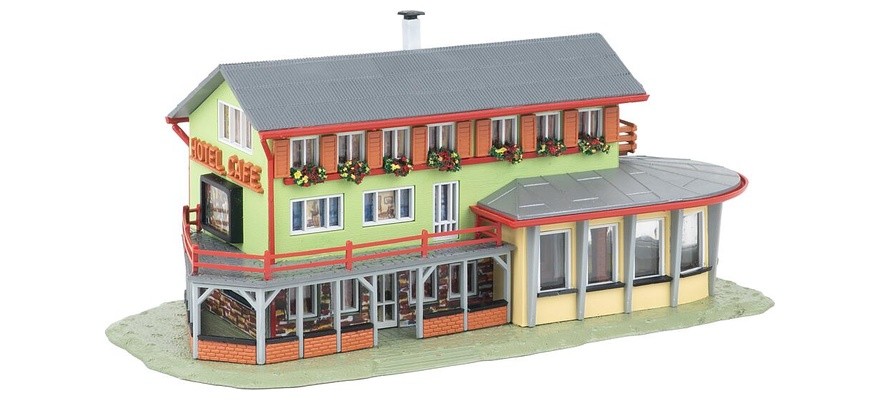 Nゲージ 鉄道模型 Faller ファーラー Cafe Restaurant
