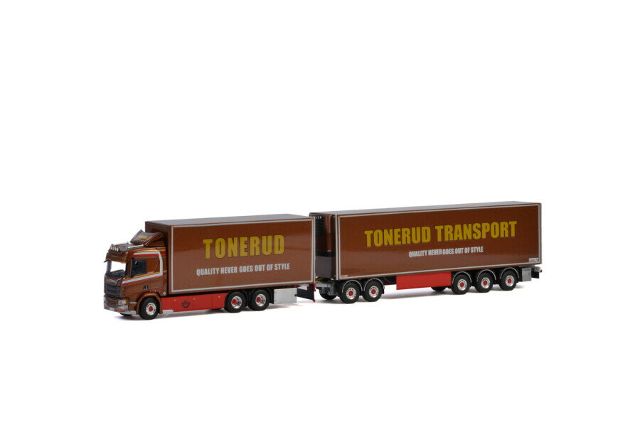 Scaniaスカニア R NORMAL CR20N 6X4 リジッドトラック LZV COMBI Tonerud / WSI 1/50 建設機械 模型