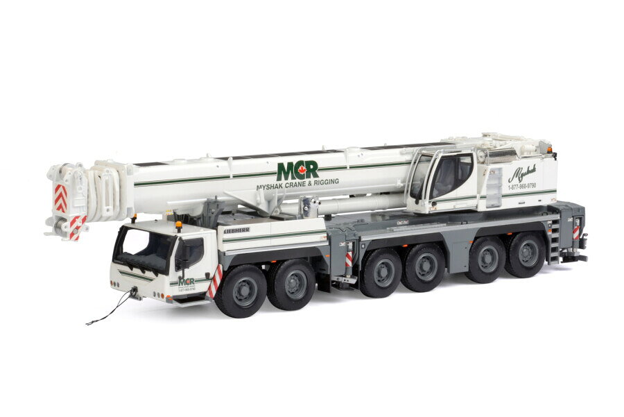 Liebherrリープヘル LTM 1350-6.1 Craneクレーン Myshak / WSI 1/50 建設機械 模型