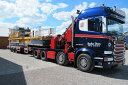 y\z2017N4-6ȍ~\Stephen Dixen SCANIAXJjA R Highline Semi Lowloader 3 + Fassi 1300 + JibgbN /WSI ݋@B͌^ Hԗ 1/50 ~j`A