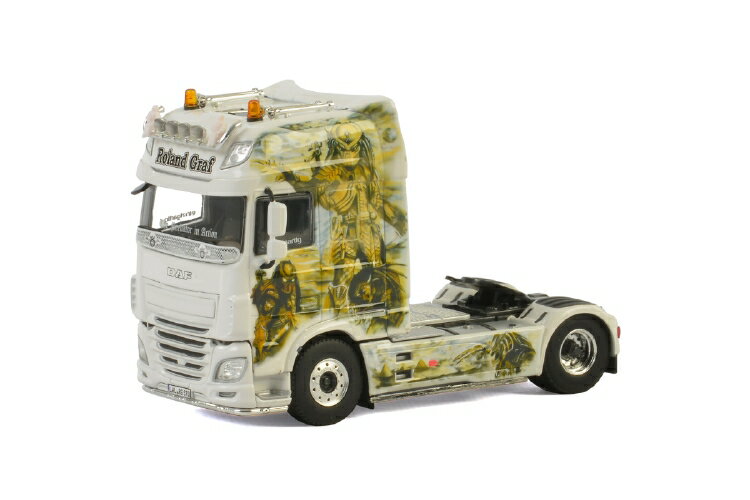 Roland Graf DAF XF SSCトラクタ 建設機械模型 工事車両 WSI 1/50 ミニチュア