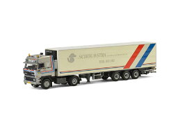 Schouwstra DAF 3600 reefer trailer /WSI 1/50 ミニチュア 建設機械模型 工事車両