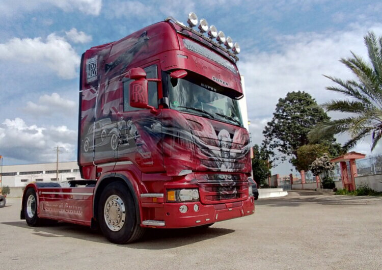 【予約】2021年1-3月以降発売予定Eurotrasporti SCANIA STREAMLINE TOPLINE 4X2トラック トラクタヘッド /WSI 建設機械模型 工事車両 1/50 ミニチュア