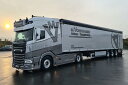 【予約】2024年発売予定M.VORNHAGEN; DAF XG+ 4X2 CARGO FLOOR 3軸 トラック /WSI 1/50 建設機械模型