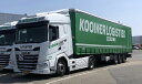 2024年発売予定KOOIKER; DAF XF SH 4X2 CURTAINSIDE TRAILER - 3 AXLE /トレーラーWSI 1/50 建設機械模型