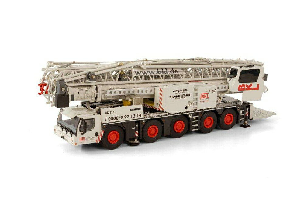 BKL LiebherrリープヘルMK140 crane /WSI 1/50 ミニチュア 建設機械模型 工事車両