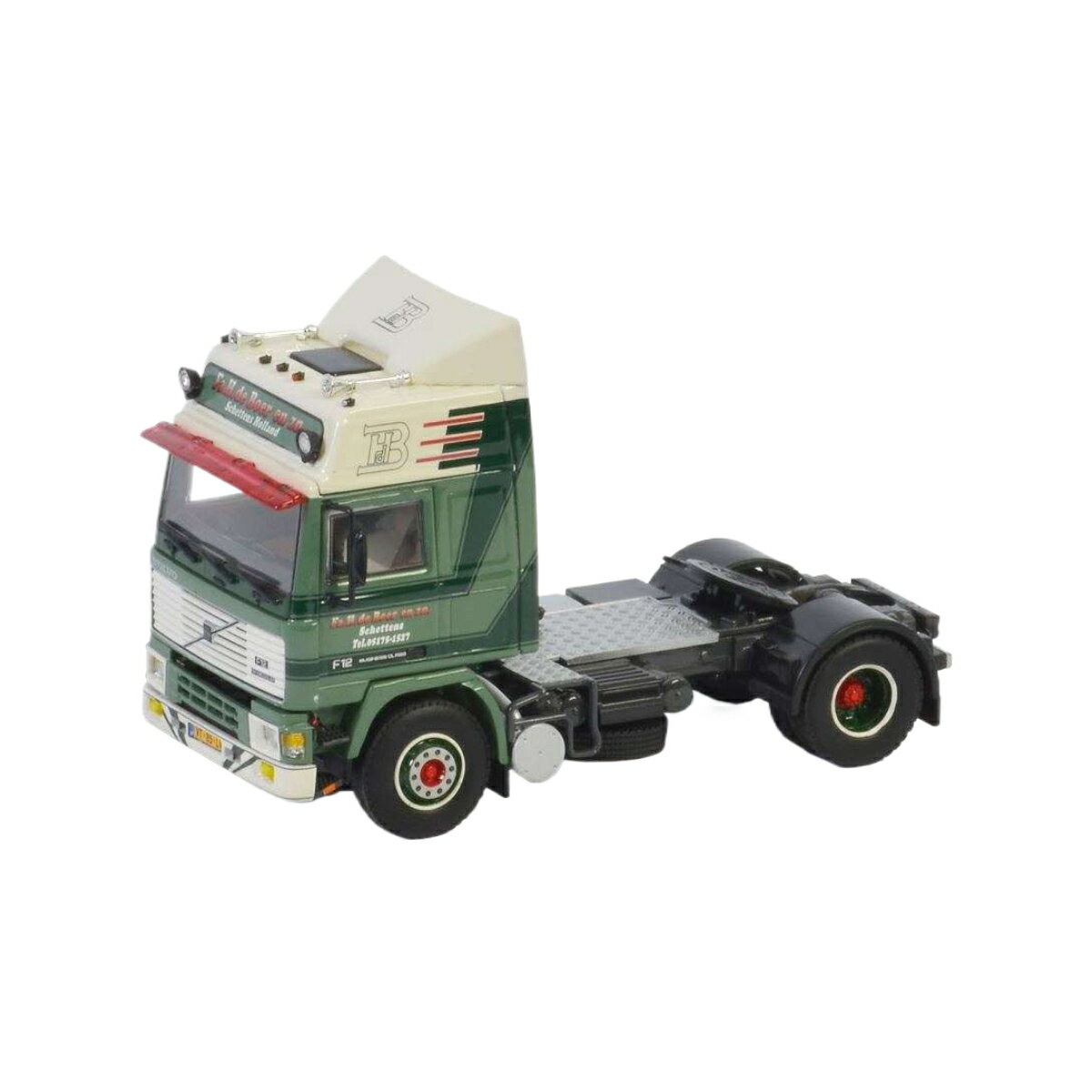 V.o.f.K. de Boer Volvo F12 Globetrotter トラック / WSI 1/50 建設機械模型 工事車両