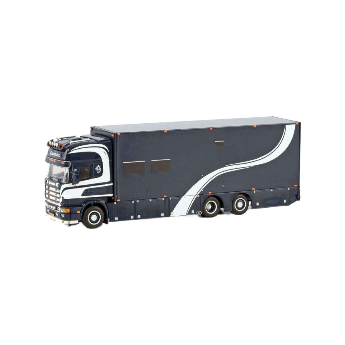 Kandt B.V. Scania R4 Topline riged box truck トラック / WSI 1/50 建設機械模型...