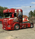 【予約】2025年発売予定JENS NAUJOK SCANIA STREAMLINE HIGHLINE 4X2 トラック/WSI 1/50 建設機械模型 工事車両|詳細画像