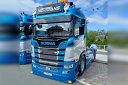 【予約】2025年発売予定 NC-TRANS SCANIA R ノーマル CR20N 4×2 トラクタヘッド トラック / WSI 1/50 建設機械模型 工事車両(3)