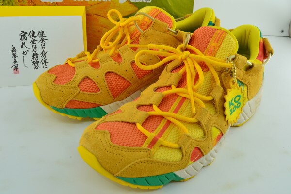 【中古】ASICS(アシックス)×Onitsuka Tiger(オニツカタイガー) 鬼塚喜八郎 GEL MAI KO100 スニーカー27cm 1191A062 サンフラワー 黄 イエロー 箱有り 02r5962 中古品【牛久店】
