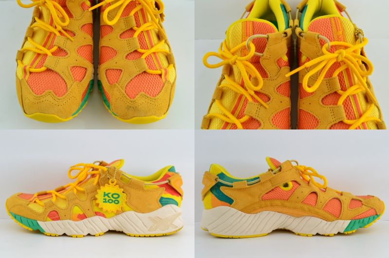 【中古】ASICS(アシックス)×Onitsuka Tiger(オニツカタイガー) 鬼塚喜八郎 GEL MAI KO100 スニーカー27cm 1191A062 サンフラワー 黄 イエロー 箱有り 02r5962 中古品【牛久店】