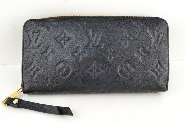 【中古】LOUIS VUITTON （ルイ・ヴィトン）モノグラム・アンプラント ジッピーウォレット M61864 TN5103 黒 02r1371 中古品