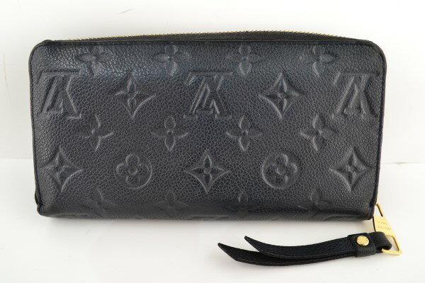 【中古】LOUIS VUITTON （ルイ・ヴィトン）モノグラム・アンプラント ジッピーウォレット M61864 TN5103 黒 02r1371 中古品