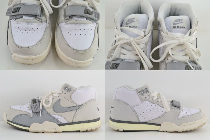【中古】NIKE AIR TRAINER 1 ナイキ エア トレイナー 1 DM0521-001 スニーカー 27cm フォトンダスト/ライトスモークグレー 箱あり 02r10094 中古品【牛久店】