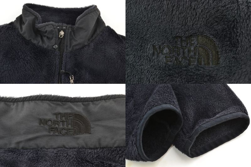 【中古】THE NORTH FACE ザ ノースフェイス バーサ ミッド ジャケット Versa Mid Jacket NA61204 POLARTEC フリースジャンパー サイズXL 黒 ブラック 02r9324 中古品 【牛久店】