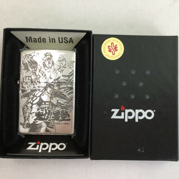 【中古】ZIPPO ジッポー ライター 魁!!男塾 剣桃太郎＆1号生 モモ＆1ゴウセイ 箱あり 02r13001 中古品 【牛久店】のサムネイル