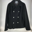 【中古】Legendary Gate レジェンダリーゲート Pコート ピーコート ウール混 ジャケット サイズL 黒 ブラック 02r16020 中古品 【牛久店】