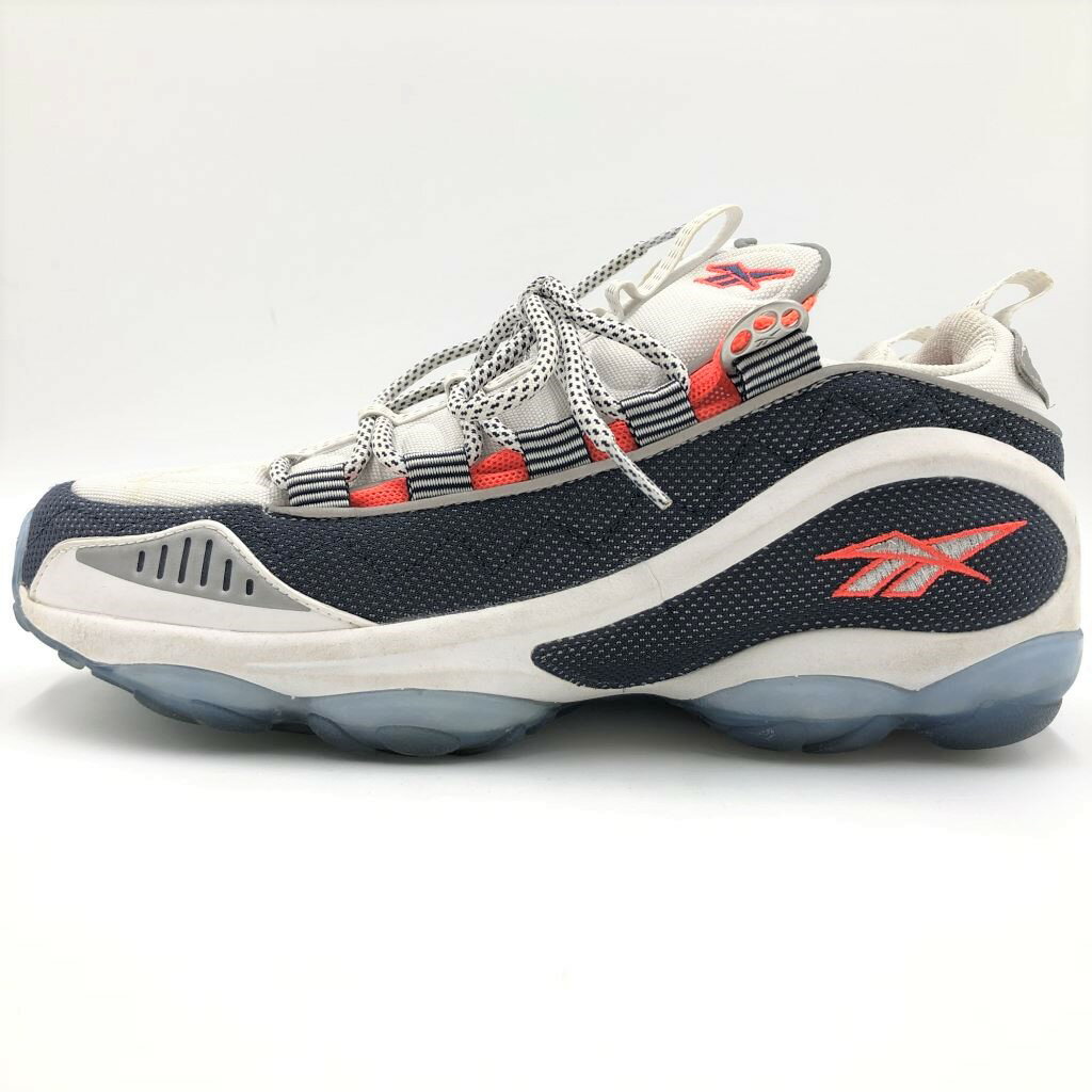 【中古】Reebok リーボック DMX ラン 10/DMX RUN 10 White/ホワイト Blue/ブルー Red/レッド V44397 26.5cm 04r4040