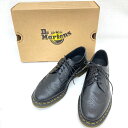 【中古】Dr.Martens ドクターマーチン 22210001 BLACK BLACK 黒 ブラック イエローステッチ 5ホール USM10 USL11 美品 03r7827【入間店】