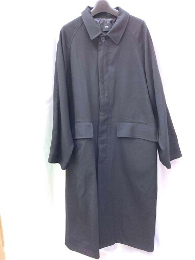 【中古】HARE ハレ ボリュームアームステンカラーコート Sサイズ 黒 ブラック HA030217AD メンズ アウター 03r9537【入間店】 【中古】HARE ハレ ボリュームアームステンカラーコート Sサイズ 黒 ブラック HA030217AD メンズ アウター 03r9537【入間店】