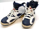 yÁzNIKE AIR JORDAN 6 RETRO iCL GAW[_ 6 g IsbN 384664-130 TCY27.5cm  lCr[ Y C Xj[J[ 03r9771yԓXz