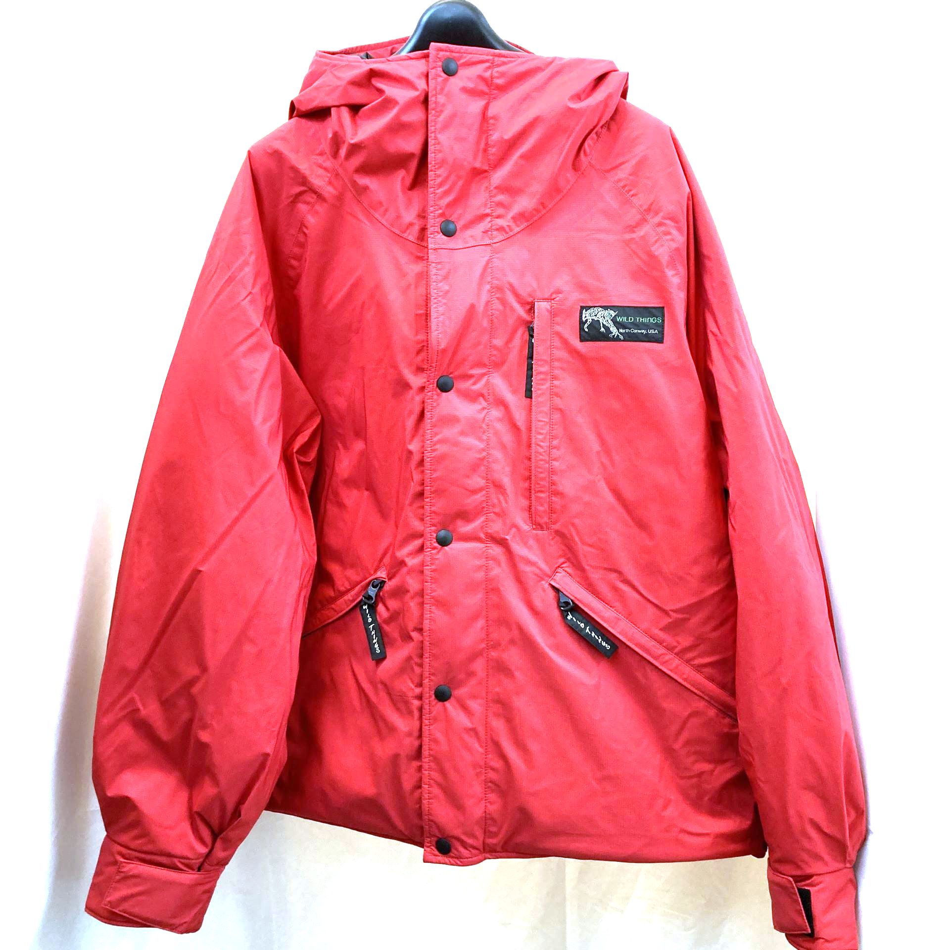 【中古】WILD THINGS ワイルドシングス INITIAL DENALI DOWN JACKET イニシャルデナリダウンジャケット Lサイズ 赤 レッド メンズ アウター アウトドア 03r9798【入間店】