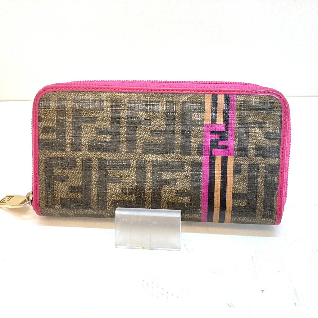 楽天市場】FENDI フェンディ ラウンドファスナー長財布(バッグ 楽天市場】FENDI フェンディ ラウンドファスナー長財布(バッグ