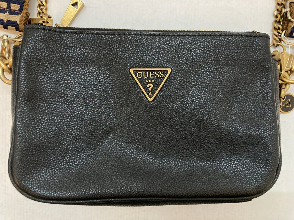 yÁzGUESS QX DESTINY Top Zip ShoulderBag  ubN nhobO V_[obO fB[X  03r10123yԓXz