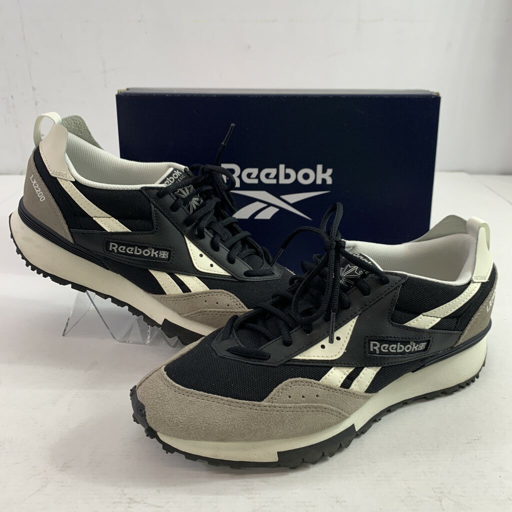 REEBOK LX2200 リーボック レトロ ランニング コアブラックxボルダーグレイ　GY1534 スニーカー　27.5cm　04r8722