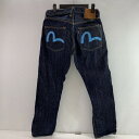 【中古】EVISU エヴィス デニム ジーンズ Lot.2000 ジーパン パンツ W31 L32 カモメ 日本製 04r8856【八王子店】