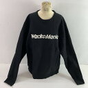 【中古】WACKO MARIA ワコマリア 長袖 トレーナー GP-C0001-BLANKLINE スウェット ブラック XLサイズ 04r8869【八王子店】