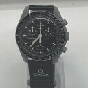 【中古】Swatch×Omega Mission to the Moon 腕時計 防水 コラボ グレー 06r0089【三郷店】