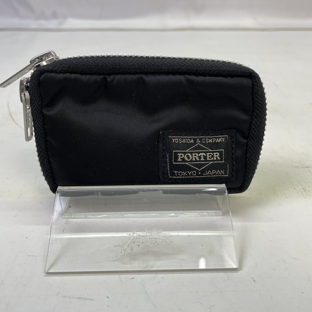 【中古】 ポーター PORTER タンカー キーケース ブラック 6連 ユニセックス 中古品 01w00017 【結城店】