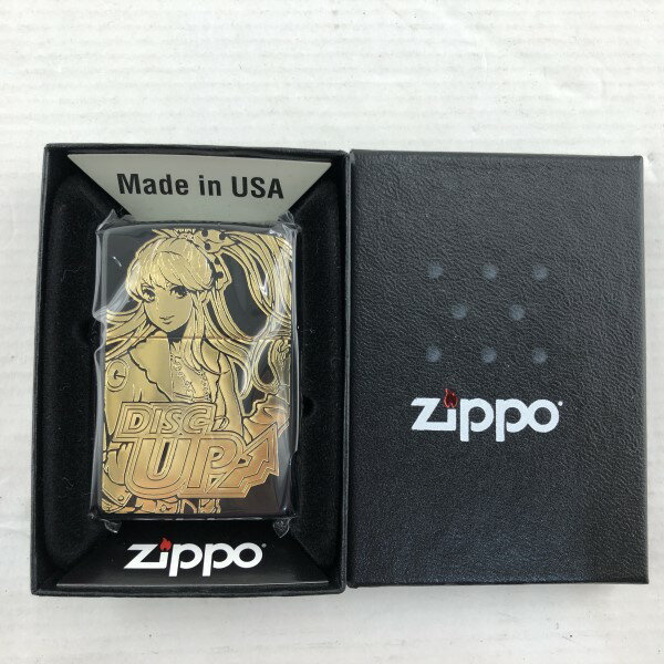 【中古】 ジッポ ZIPPO DISC UP ディスクアップ ブラック USA製 ユニセックス 未使用品 ライター 02w00054 【牛久店】