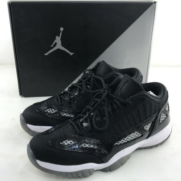 【中古】 ナイキ NIKE エア ジョーダン AIR JORDAN 11 RETRO LOW IE ブラック 26.0cm 中国製 メンズ スニーカー 919712-001 02w00157 【牛久店】