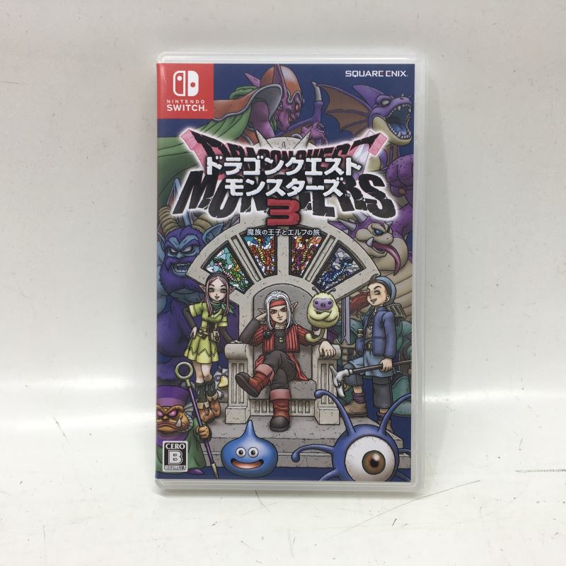 【中古】 スイッチソフト ドラゴンクエストモンスターズ3 Switchソフト 動作確認済み ゲームソフト 01wm0113 【結城店】のサムネイル