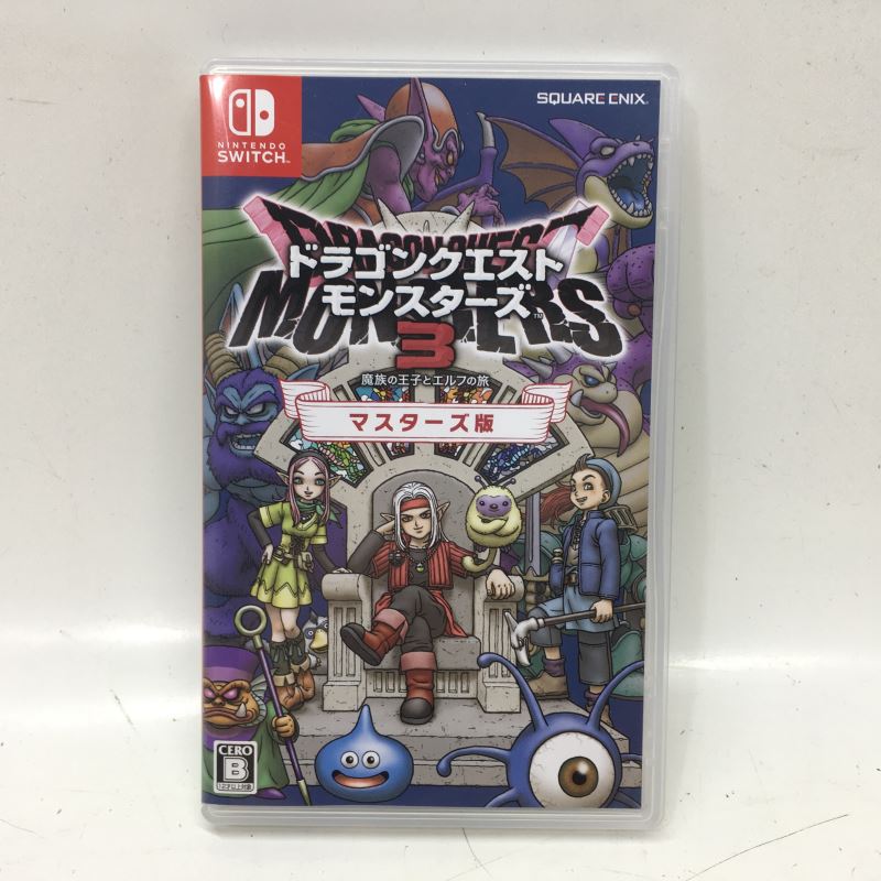 【中古】 スイッチソフト ドラゴンクエストモンスターズ3 Switchソフト 動作確認済み ゲームソフト 01wm0114 【結城店】のサムネイル